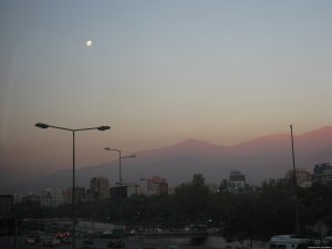 Chile - Dusk in Santiago